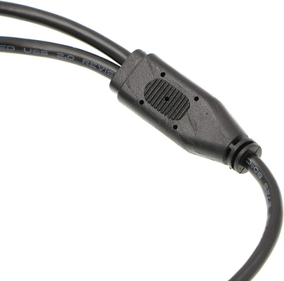 Kabel Audio Kamera Lemo 5 Pin Male to Two XLR 3 Pin Female untuk Z CAM E2