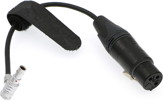 Kabel Audio Kamera Lemo Sudut Kanan 00 5 Pin Male Ke XLR 3 Pin Female Untuk Z CAM E2