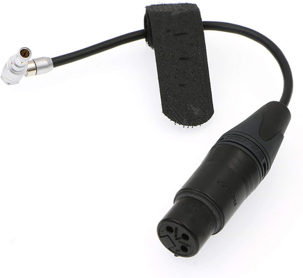 Kabel Audio Kamera Lemo Sudut Kanan 00 5 Pin Male Ke XLR 3 Pin Female Untuk Z CAM E2