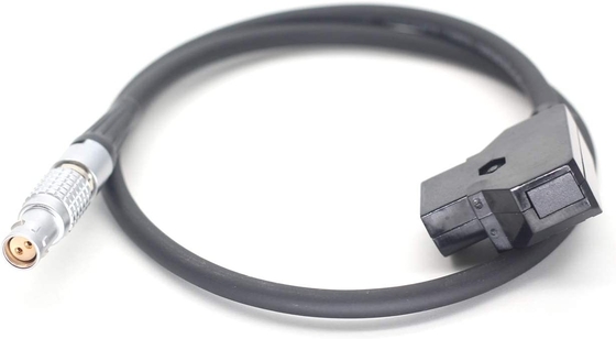 Lemo Rotatable Right Angle 2 Pin Wanita Untuk D-Tap L Tipe Kabel Daya Kamera Untuk Komodo Merah