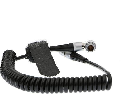 Lemo 5 Pin Timecode Kabel Koneksi Kamera Terguling Untuk Perangkat Suara ZAXCOM DENECKE XL-LL