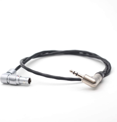 Kabel Timecode 45cm untuk Tentacle Sync 3.5mm Audio Plug ke Lemos 9pin Red Komodo Kompatibel