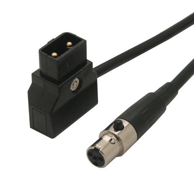Kabel Konektor XLR Mini Wanita 4 Pin XLR ke 2 Pin Dtap / Powertap / Ptap Cable