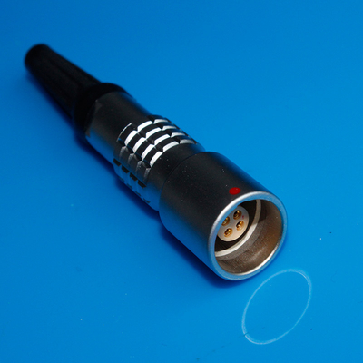 4pin PHG Female Connector Lemo 1K Ukuran Konektor Melingkar Tahan Air Pengelasan Kabel Female Plug