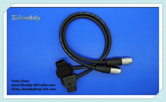 12 Keamanan PIN Kabel Psu Sleeved yang Lengket Untuk Power Supply Kamera Sony