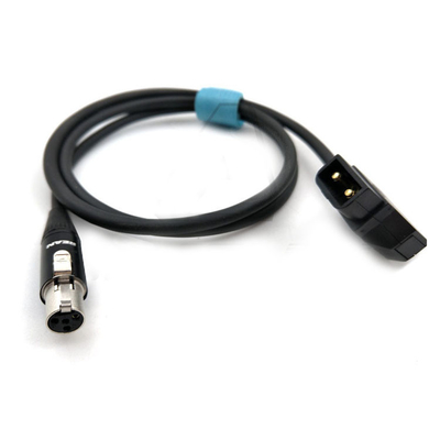 80cm TV Logic Monitor Kamera Koneksi Kabel D-Tap Male To XLR Female 4 Pin Cable