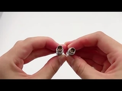 Steker pria 9pin ukuran SC 102 kompatibel dengan Fischer