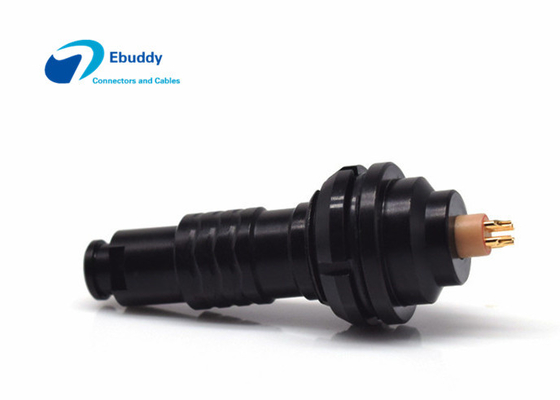 Beli 0K 4pin Konektor Chrome Hitam FGG Plug Dan Soket Panel EEG IP68 Tahan Air pembuatan online