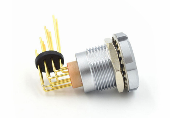 Beli M18 Dorong Tarik Konektor Melingkar Lemo ECG 2B 10pin Soket Pin Sudut Kanan online manufacture