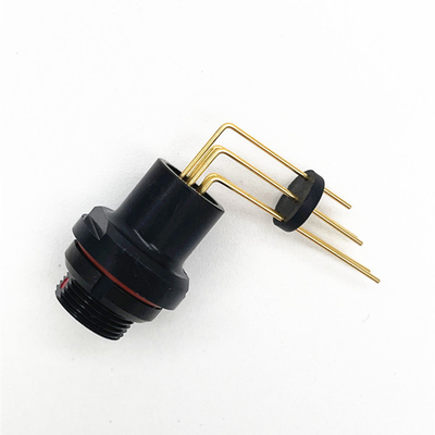 Beli Gaya Solder Konektor Kabel Fischer PCB Hitam Untuk Penggunaan Tugas Berat pembuatan online