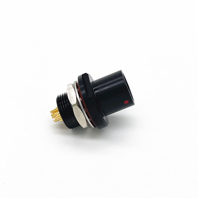 Beli IP68 Male Fischer Cable Connector 5 Pin Front Projecting Receptacle pembuatan online