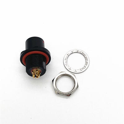 kualitas  Hermetic Fischer Cable Connector Female With Solder Termination Type pabrik