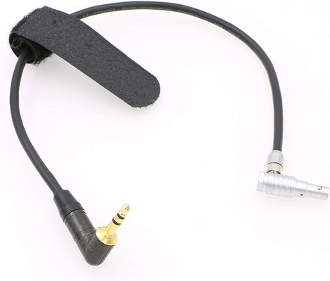 Beli Lemo 5 Pin Sudut Kanan Pria Ke Sudut Kanan Kabel Audio Kamera TRS 3.5mm Untuk Z CAM E2 online manufacture