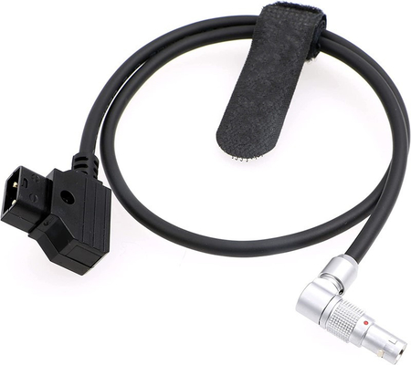 Beli Zacuto Kameleon EVF Kamera Kabel Daya Lemo Berputar Sudut Kanan 4 Pin Pria Untuk Membalikkan D-Tap pembuatan online