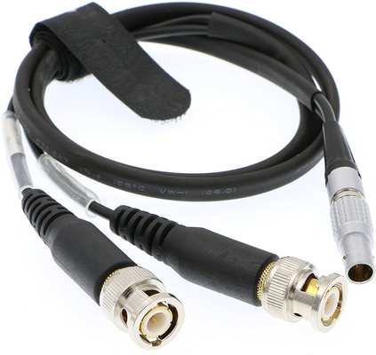Beli IP50 1M BNC To 5 Pin Lemo Timecode Kabel Untuk Perangkat Suara XL LB2 online manufacture