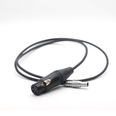 Beli 45cm Alexa Mini Audio In Kabel XLR 3 Pin Ke Lemo 0B 6 Pin Male Audio Port Double Track Line In online manufacture