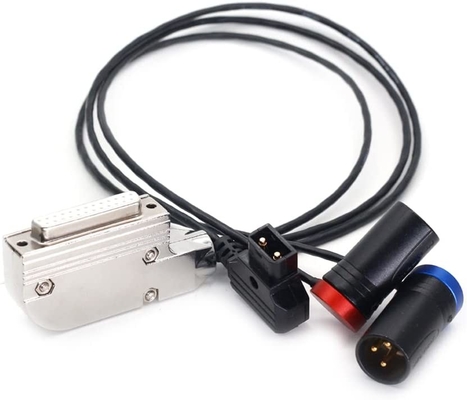 Beli DB25 Lectrosonics Wisycom Audio LTD Receiver DB25 Female Interface Audio Output Dtap XLR 3Pin Kabel Pasokan Listrik pembuatan online
