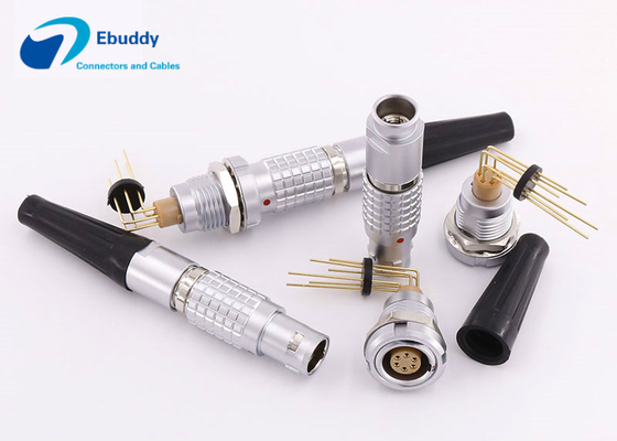 Beli FGG EKG 1B 2 - 16 Pin Konektor Seri Lemo B Soket Tetap Wanita Dengan Kontak Siku Untuk Dicetak PCB online manufacture