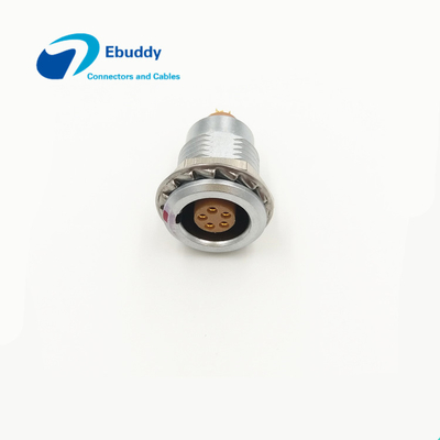 Beli 1B 5pin Kabel Optik Lemo Edaran Push Pull Connector EGG.1B.305.CLL pembuatan online