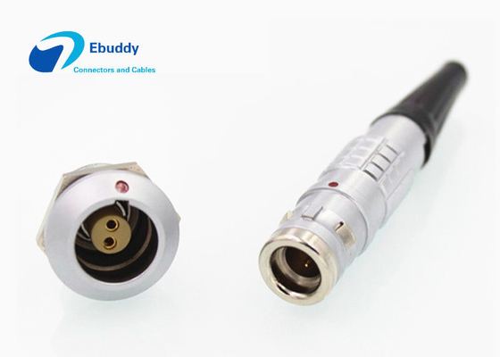 Beli Waterproof IP68 2 Pin Lemo Connector FGG 0K Ukuran Konektor Pria dan Wanita pembuatan online