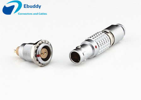 Beli Lemo 2 pin solder pria lurus Plug Konektor tarik push melingkar FGG 0B 302 CLAD52Z pembuatan online