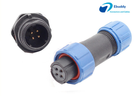 Beli Weipu 3pin konektor Circular Waterproof SP1310 / P3 Dan Konektor Plastik SP1312 / S3 pembuatan online