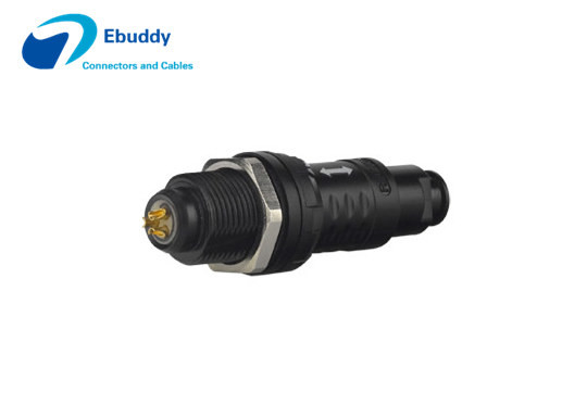 Beli IP65 Self Locking System Push Pull Connector Kompatibel Lemo Seri 1P 2 - 14 Pin pembuatan online