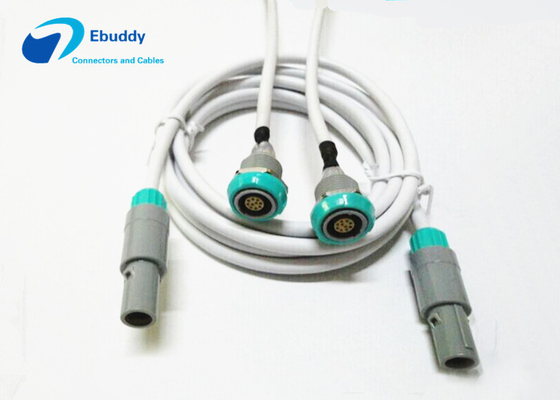 Beli Custom Ten core LEMO Medical Extension Cable untuk mesin rumah sakit pembuatan online