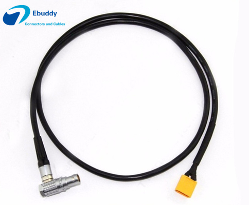 Beli Red Epic Scarlet Camera 12V DC Power Cable Pria XT60 ke LEMO Sudut Kanan Wanita online manufacture