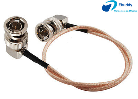 Beli Lanparte HD SDI Video Cable BNC Hak Pria ke BNC Kanan Angle Plug Pigtail Coaxial Cable RG179 online manufacture