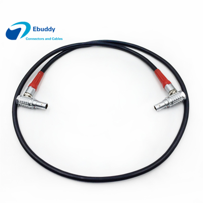 Beli Kabel Lensa Kamera LEMO Angled Connector FHG 0B 4 pin Colokkan ke kabel FHG 0B 4pin online manufacture
