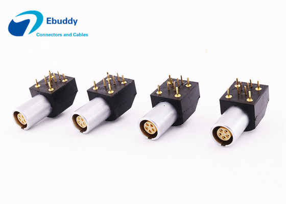 Beli Konektor Seri Pin Lemo B EPG 0B 5 Socket PCB Sudut Kanan EPG.0B.305 pembuatan online