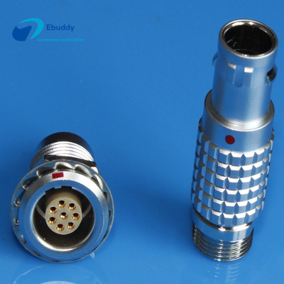 Beli Kompatibel Lemo B Series Konektor laki-laki dan perempuan FGA EGA 1B 8pin plug and socket pembuatan online