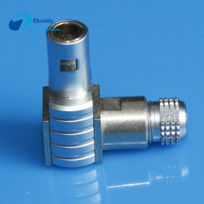 Beli Konektor Seri Lemo 00 S FLA 00S Sudut Kanan Coaxial Elbow Male Plug FLA.00.250 pembuatan online
