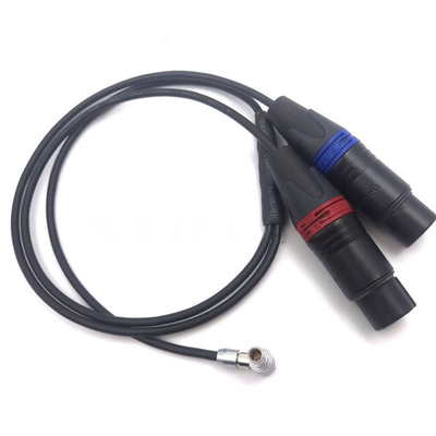 Beli Kabel Audio Mini Arri Alexa Lemo Sudut Kanan 00B 5pin Untuk Kabel 2 * XLR 3 Pin Wanita pembuatan online
