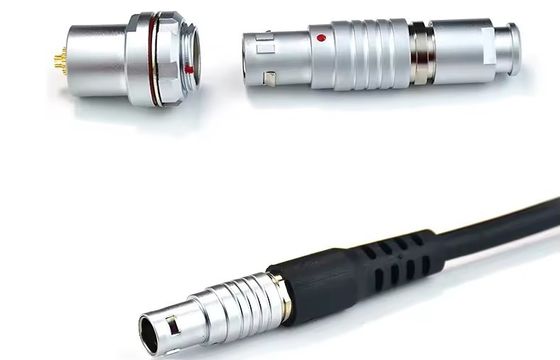 Beli Compatible LEMO FGG EGG 2B circular connectors Male And Female With Customized Cable Assmebly Manufacturer online manufacture