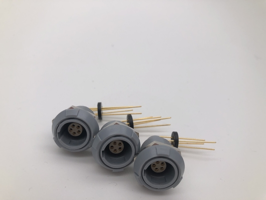 Beli Lemo Plastik Konektor Melingkar Redel 5 Pin Kanan PCB Mount Female Medis Menggunakan online manufacture