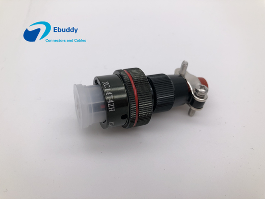 Beli Konektor Melingkar Multi Pin Tahan Air IP65 IP68 XC14T4ZH Dengan Penutup Tahan Debu online manufacture
