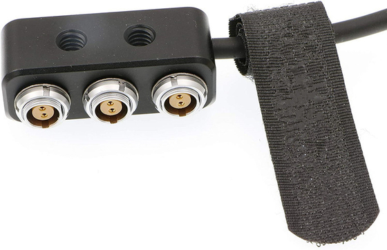 1 sampai 3 Power Splitter Box Kabel D Tap Male Movi Pro AUX Port To 3*2 Pin Box Untuk ARRI RED