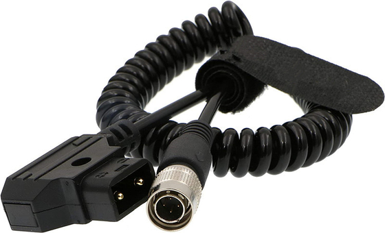 D-Tap To Hirose 4 Pin Male Plug Kabel Daya Kamera Untuk Perangkat Suara 688 633 Zoom F8