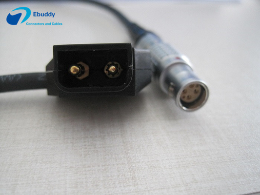 Cigarette Lighter Style Custom Power Cables Dengan Konektor Powertap XLR / BNC