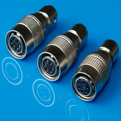 Konektor Circular  yang Kompatibel, Male Plug 6 Pin  Connector