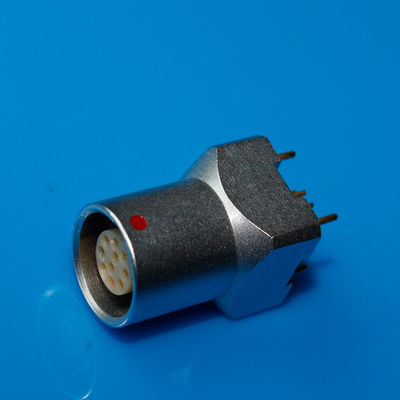 Wadah Sudut Kanan Lemo EZG 0B 1B 2B Konektor PCB Cetak Wanita Untuk Pemasangan Panel Belakang