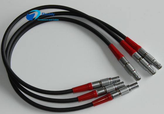 Kabel Daya Kustom Silicon / TPE / PVC Lemo 00B 0b 1B 2B 2-32 Pin Garansi 1 Tahun