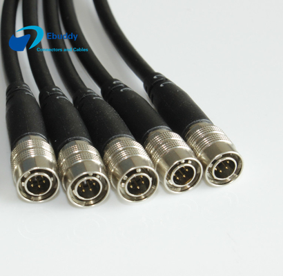 6 Pin Pria USB Kamera Kabel CCD Kamera Power Supply Type HR10A-7P-6P